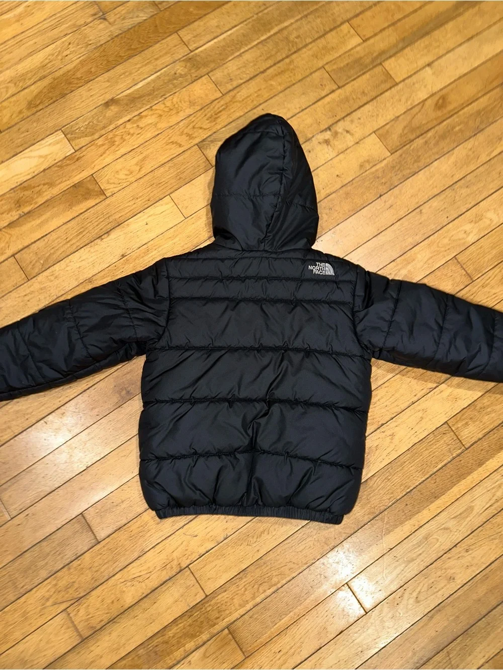 Boy’s the north face Reversible jacket zip hood